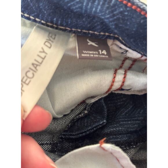 Eddie Bauer Slightly Curvy Skinny Ankle Jeans β Size 14 - Picture 10 of 10